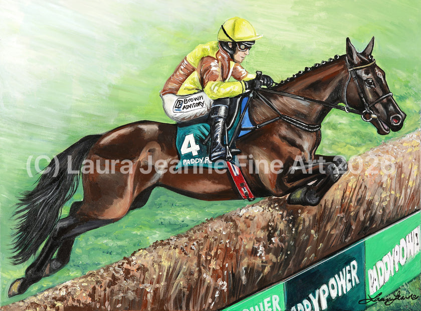 Limited Edition, ‘GALOPIN DES CHAMPS’ By Laura Jeanne A2 Size Giclée Prints (42.0 x 59.4cm). - LAURA JEANNE