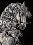 Limited Edition, ‘SILVER SOVEREIGN’ By Laura Jeanne A2 Size Giclée Prints (42.0 x 59.4cm). - LAURA JEANNE