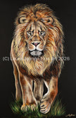 Limited Edition, ‘THE KING’ By Laura Jeanne A2 Size Giclée Prints (42.0 x 59.4cm). - LAURA JEANNE