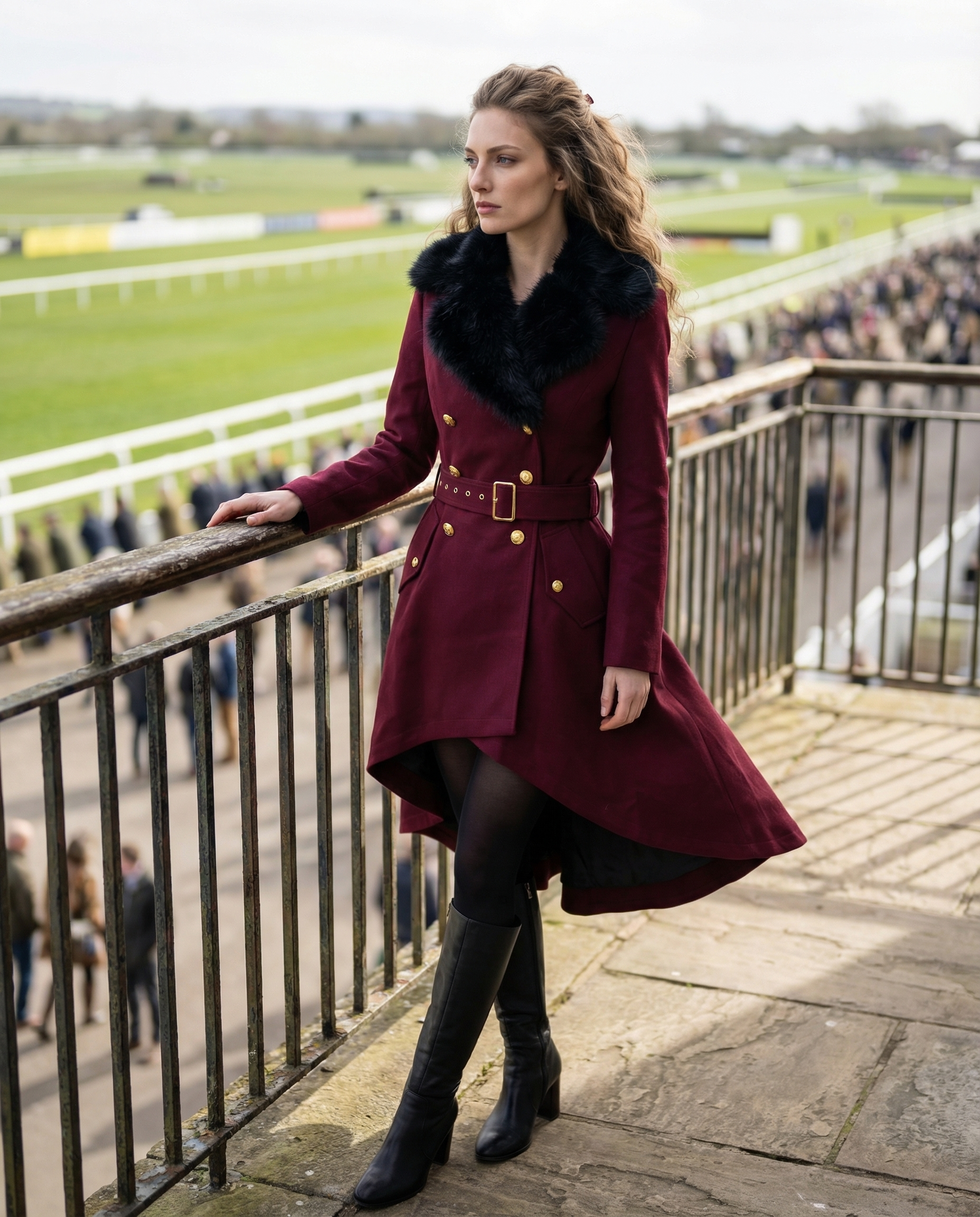 LIMITED 4 WEEK PRE-ORDER: 'CHELSEA ROSE' Coat By Laura Jeanne. PRE- ORDER & ENJOY 20% OFF WITH CODE 'LJSAVE20') - Expected Delivery: Beginning of May (Estimate only)