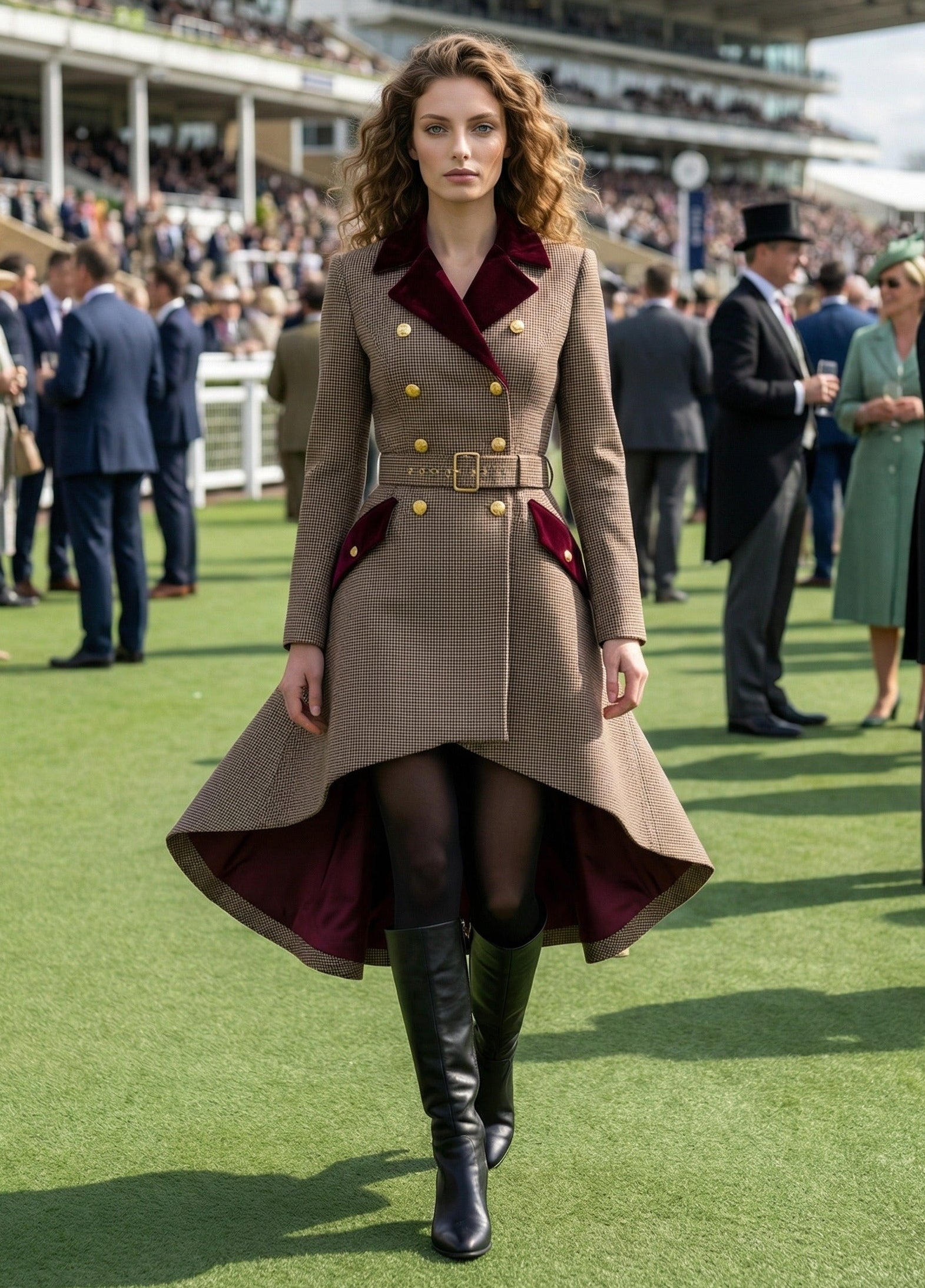 * PRE-ORDER * The ‘CHELSEA ROSE' Coat, Exclusively Designed By Laura Jeanne - Expected Delivery From: Mid-End June (Estimate only)
