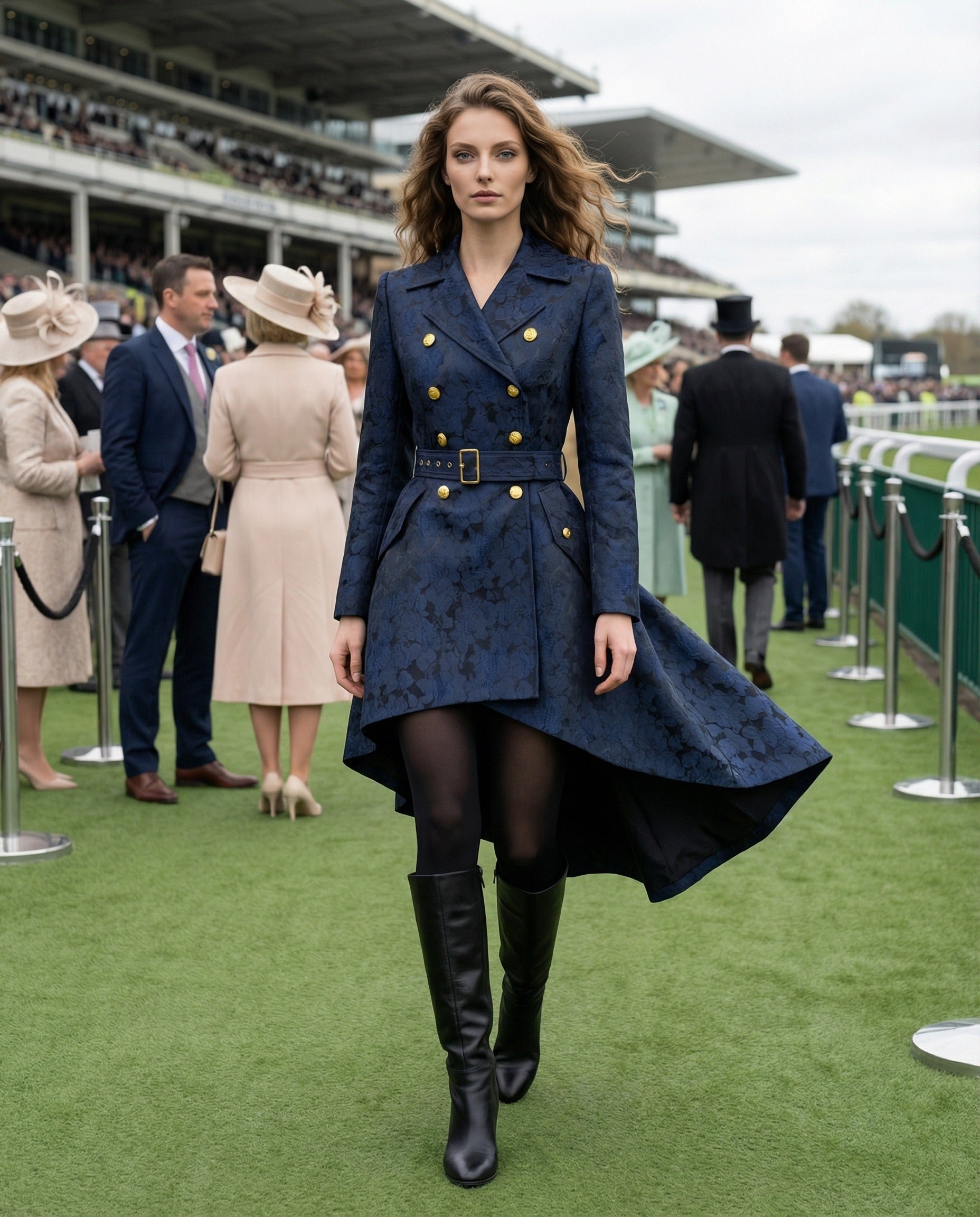 * PRE-ORDER * The ‘CHELSEA ROSE' Coat, Exclusively Designed By Laura Jeanne - Expected Delivery From: Mid-End June (Estimate only)