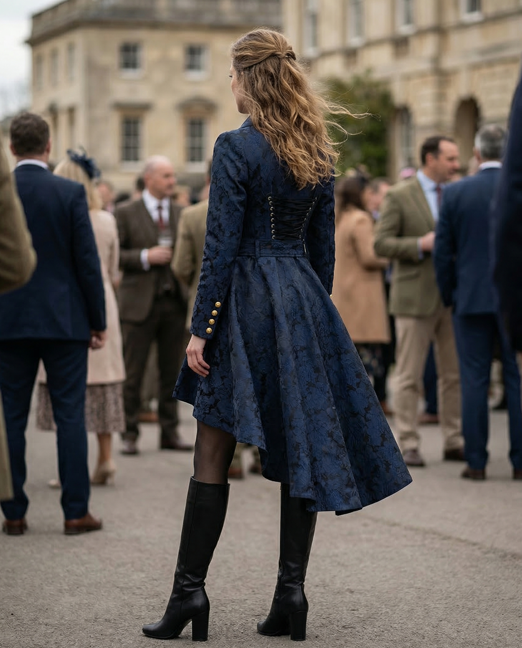 LIMITED 4 WEEK PRE-ORDER: 'CHELSEA ROSE' Coat By Laura Jeanne. PRE- ORDER & ENJOY 20% OFF WITH CODE 'LJSAVE20') - Expected Delivery: Beginning of May (Estimate only)