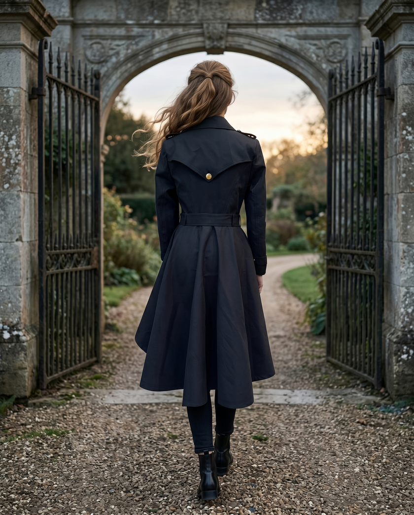**PRE-ORDER** The ‘CHELSEA ROSE' Trench Coat, Exclusively Designed By Laura Jeanne. ENJOY 20% OFF FOR 4 WEEKS ONLY WITH CODE 'LJSAVE20'. - Expected Delivery: Mid-End September (Estimate only)