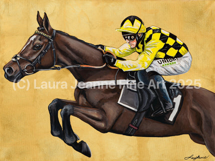 Limited Edition, ‘LULAMBA’ By Laura Jeanne A2 Size Giclée Prints (42.0 x 59.4cm). - LAURA JEANNE
