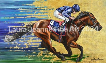 Limited Edition, ‘CITY OF TROY’ By Laura Jeanne A2 Size Giclée Prints (42.0 x 59.4cm). - LAURA JEANNE