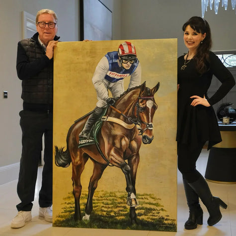 Limited Edition, ‘SHAKEM UP'ARRY’ (Original Painted for Harry Redknapp) By Laura Jeanne A2 Size Giclée Prints (42.0 x 59.4cm). - LAURA JEANNE