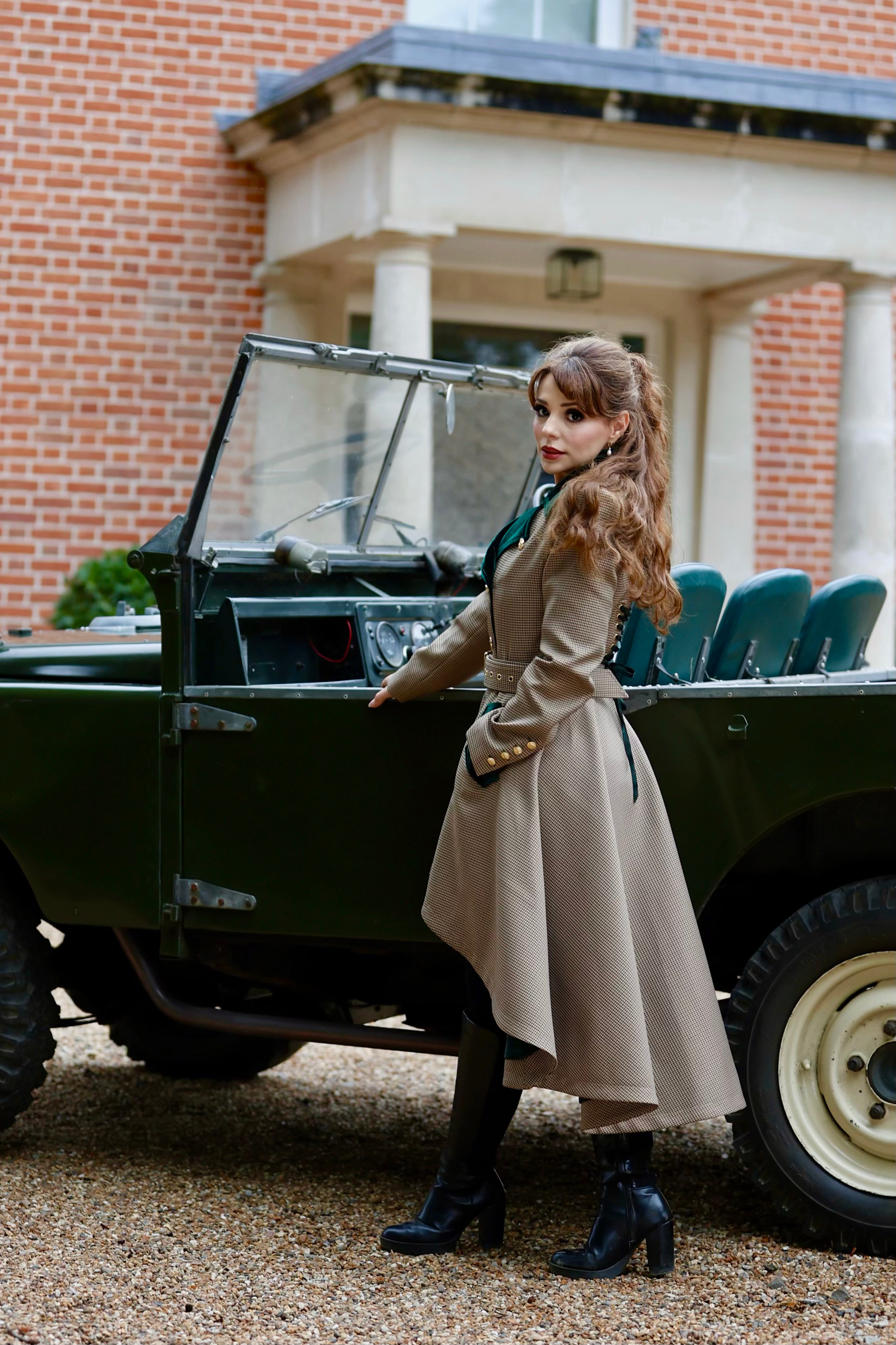 (NEW COLOURS) *LIMITED AVAILABILITY PRE-ORDER* The, ‘CHELSEA ROSE' Original Coat. Exclusively Designed By Laura Jeanne. Expected arrival: Mid-End November (Estimate Only)