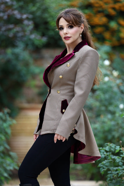 *LIMITED AVAILABILITY PRE-ORDER* The, ‘CHELSEA ROSE' Jacket. Exclusively Designed By Laura Jeanne. Expected arrival: Mid December (Estimate Only) ENJOY 20% OFF WITH CODE 'LJ20'. Offer ends 23rd Oct.