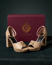 ** PRE ORDER! ** 'PEGASUS' Platform Leather Shoes. Exclusively Designed By Laura Jeanne. ENJOY 20% OFF FOR 2 WEEKS ONLY WITH CODE 'LJ20' Expected Delivery: Mid- End September (Estimate only)